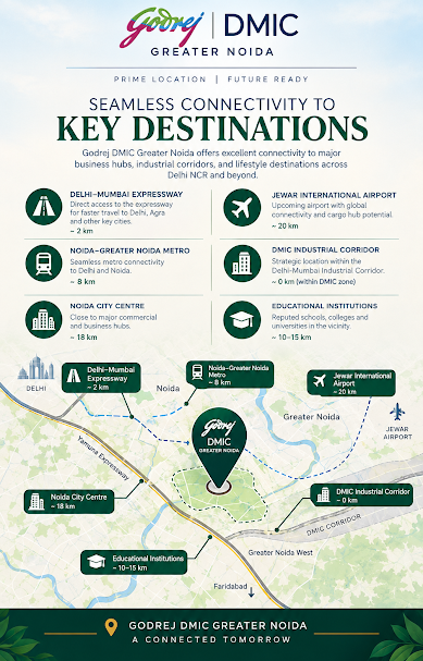 Godrej DMIC Greater Noida location